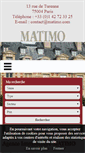 Mobile Screenshot of matimo.com